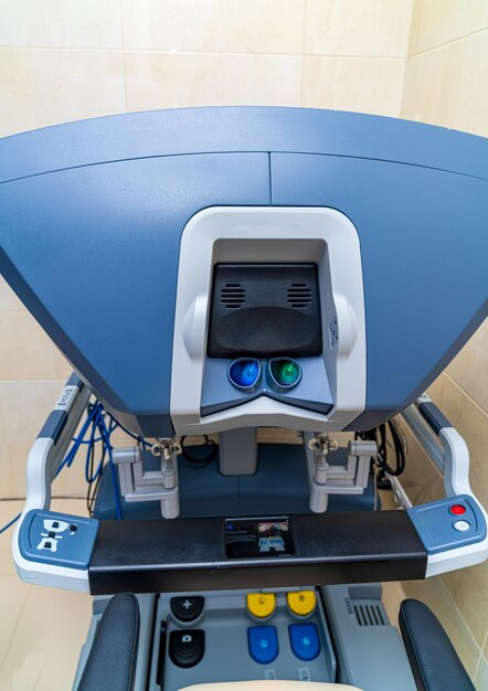 Moderne attrezzature ospedaliere robotiche Tecnologia sanitaria moderna scientifica