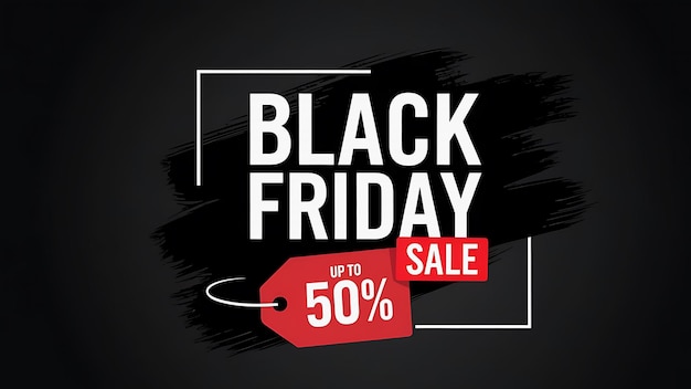 Moderne grafiche di vendita del Black Friday per la pubblicità