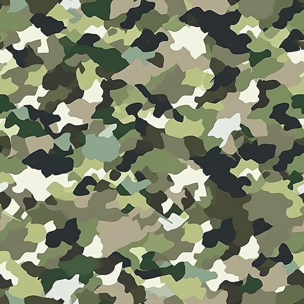 Moderno modello senza cuciture di camuffamento