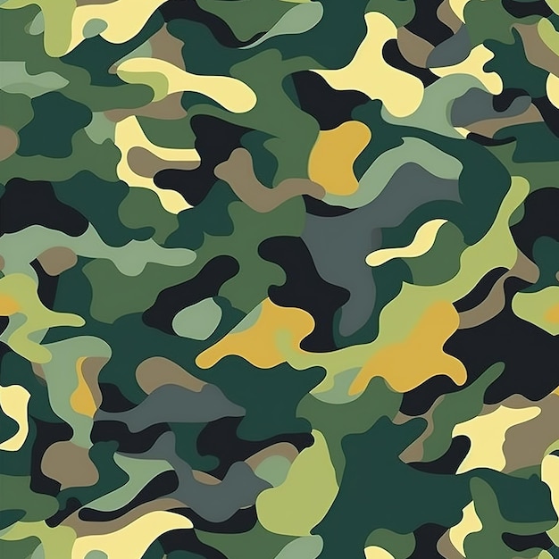 Moderno modello senza cuciture di camuffamento