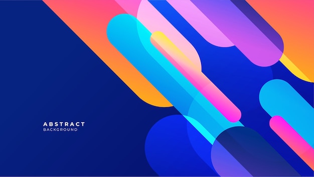 Moderno sfondo di presentazione astratta colorato con linee a righe