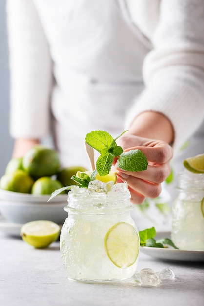 Mojito cocktail