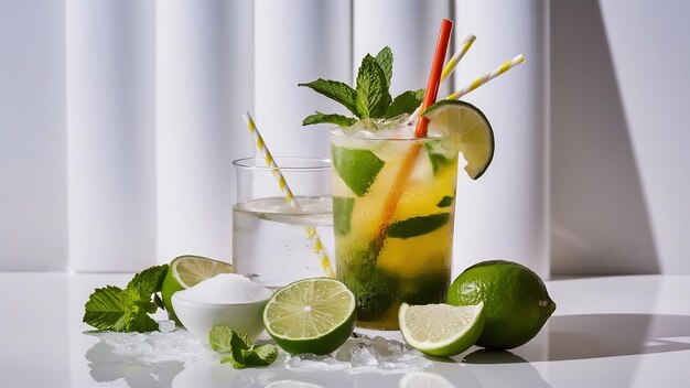 Mojito con gli ingredienti