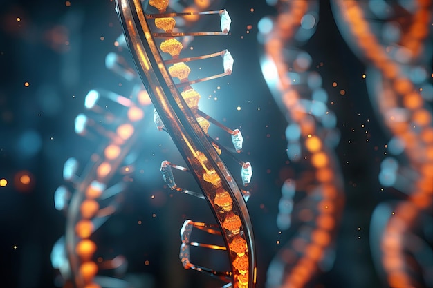 Molecola di DNA digitalizzata