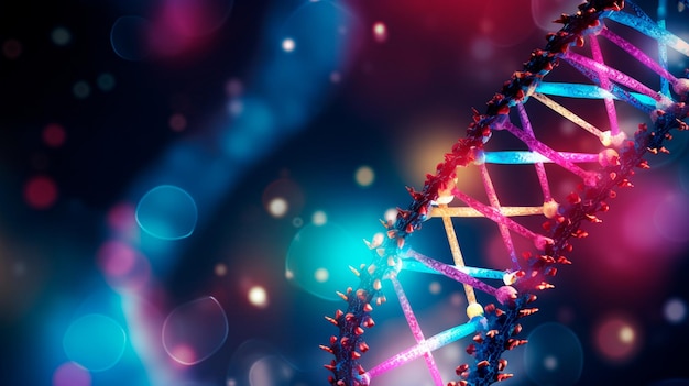 Molecola di elica del DNA