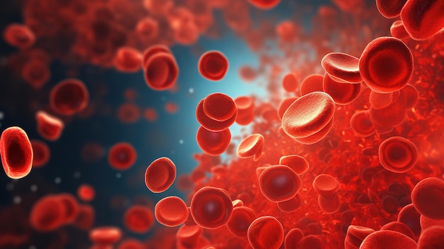 Molecole di globuli rossi