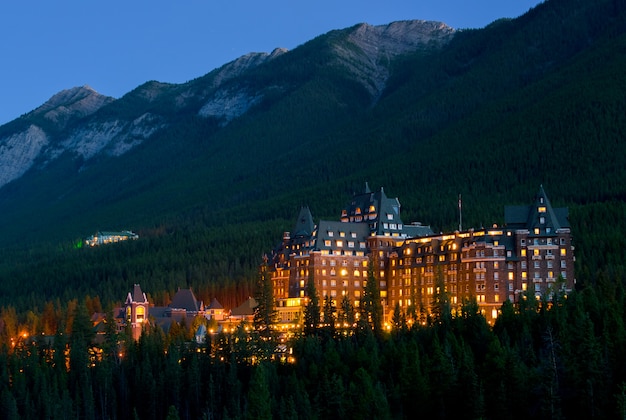 Molle di Fairff Banff, parco nazionale di Banff, Alberta, Canada