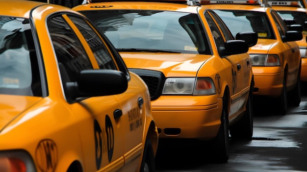 Molti taxi di New York