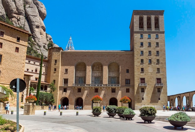 Monastero di Montserrat vicino a Barcellona