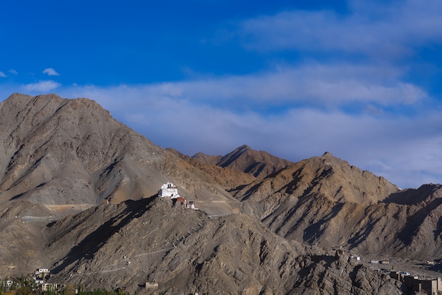 Monastero di Namgyal Tsemo Gompa a Leh Ladakh, India