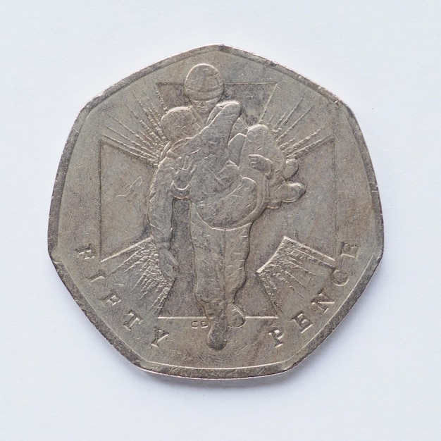 Moneta da 50 pence del Regno Unito