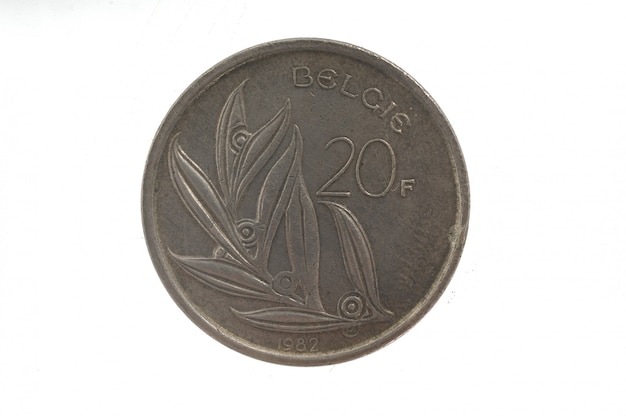 Moneta di re Baldovino I del Belgio