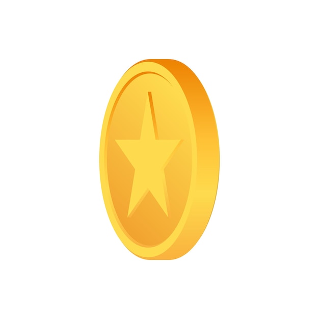 Monete d'oro Moneta d'oro rotante
