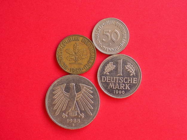 Monete in marchi tedeschi dalla Germania