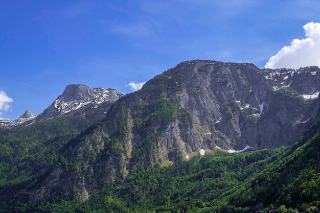 Montagna a Hallstatt