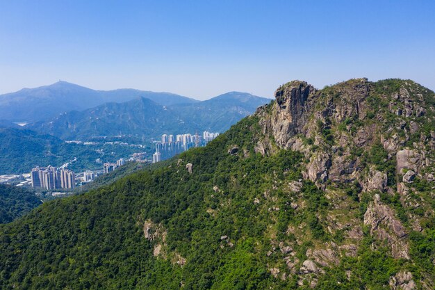 Montagna della roccia del leone di Hong Kong