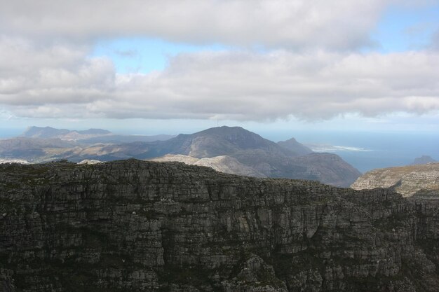 Montagna della tavola di Città del Capo del Sud Africa