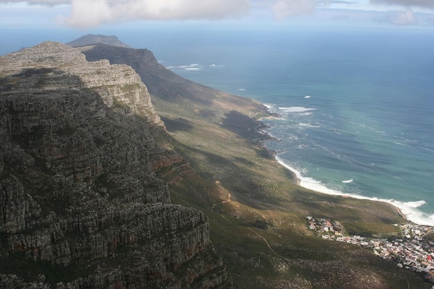 Montagna della tavola di Città del Capo del Sud Africa