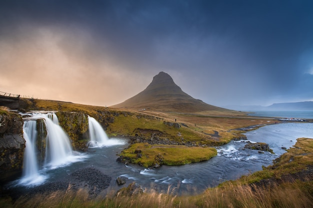 Montagna di Kirkgufell in autunno, Islanda