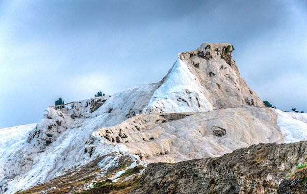 Montagna di Pamukkale in Turchia