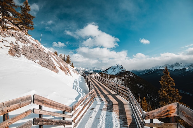 Montagna di zolfo a Banff Alberta provincia Canada