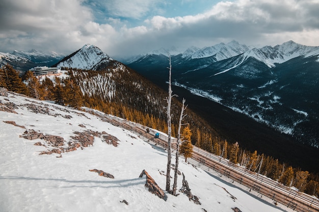 Montagna di zolfo a Banff Alberta provincia Canada