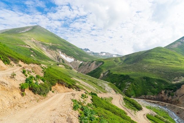 Montagna e ghiacciaio ad Artvin, Turchia