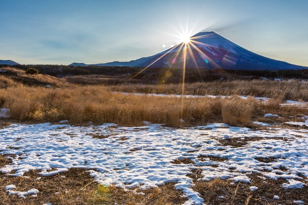 Montagna Fuji Sunrise