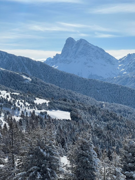 Montagna in inverno