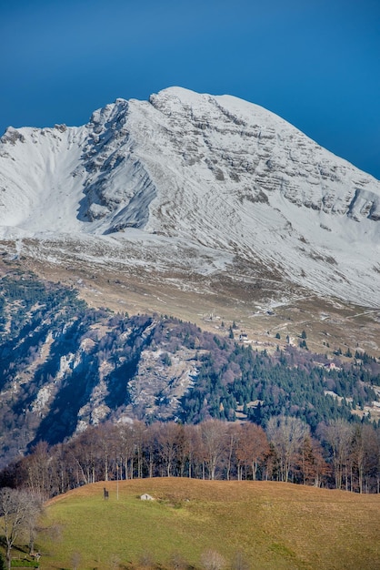 Montagna innevata