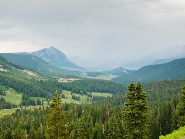 Montagne a Crested Butte, Colorado.