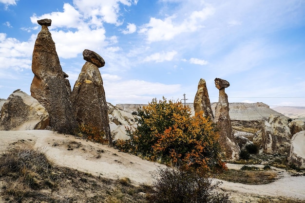 Montagne a forma di fungo Cappadocia