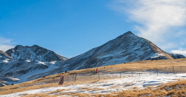 Montagne con neve - Pirenei