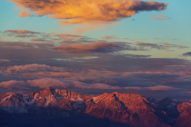 montagne della Sierra Nevada