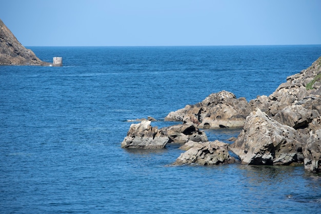 montagne e paesaggio marino