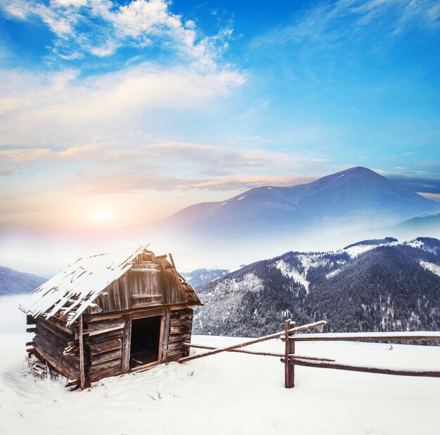 Montagne in inverno