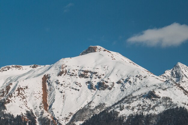 Montagne invernali di Krasnaya Polyana