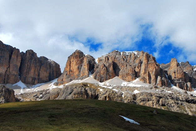 Montagne nella dolomia