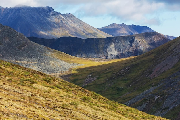 Montagne nella tundra