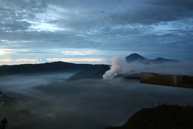 Monte Bromo in Indonesia