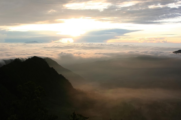 Monte Bromo in Indonesia