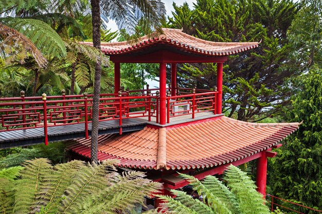 Monte Palace Tropican Garden a Funchal, isola di Madeira, Portugal