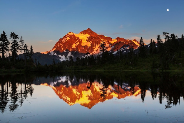 Monte Shuksan a Washington, USA