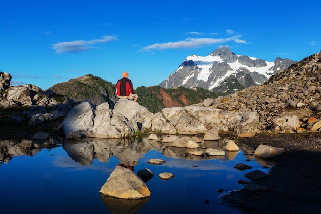 Monte Shuksan a Washington, USA