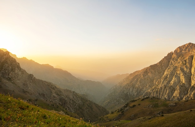 Monti Chimgan vicino alla città di Tashent, Uzbekistan