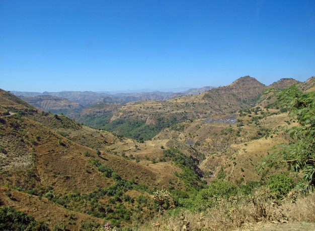 Monti Simeone in Etiopia, Africa