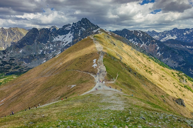 Monti Tatra Parco Nazionale dei Tatra Carpazi Bella vista sulle montagne