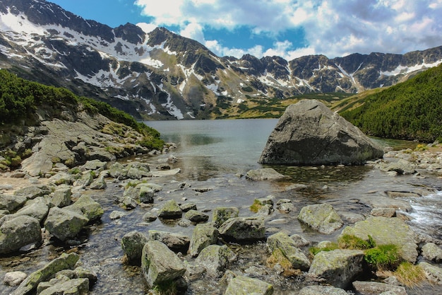 Monti Tatra Parco Nazionale dei Tatra montagne dei Carpazi bella vista del paesaggio