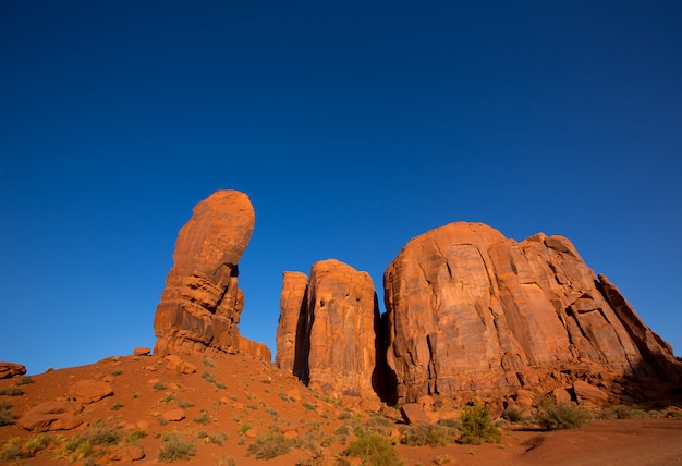 Monument Valley The Thumb Cly butte nello Utah