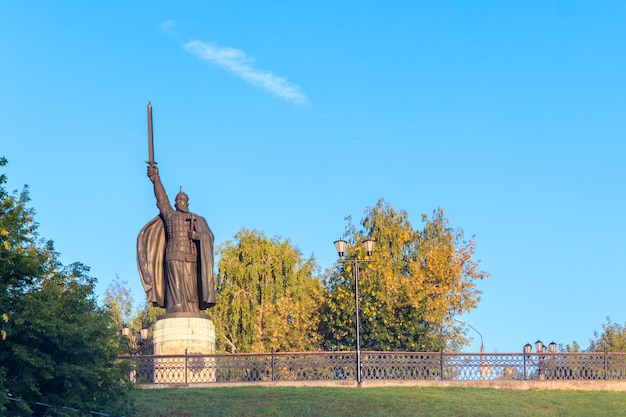 Monumento a Ilya Muromets a Murom Russia